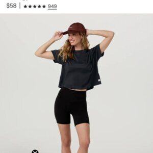 NWOT Vuori Energy Tee XS Black